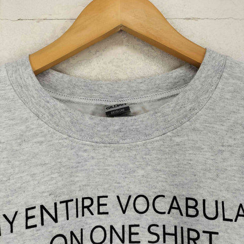 ギルダン GILDAN MY ENTIRE VOCABULARY ON ONE SHIRT クルーネックスウェット メンズ XL