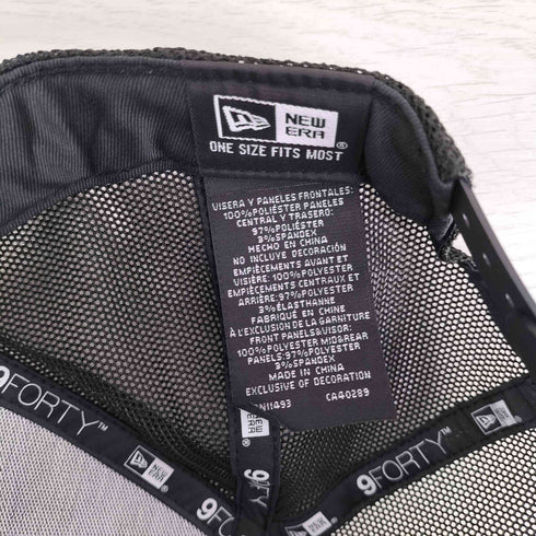 ニューエラ NEW ERA 9FORTY メッシュ切り替え 6パネルキャップ メンズ