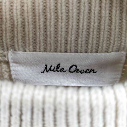 ミラオーウェン Mila Owen リブニット レディース ONE SIZE