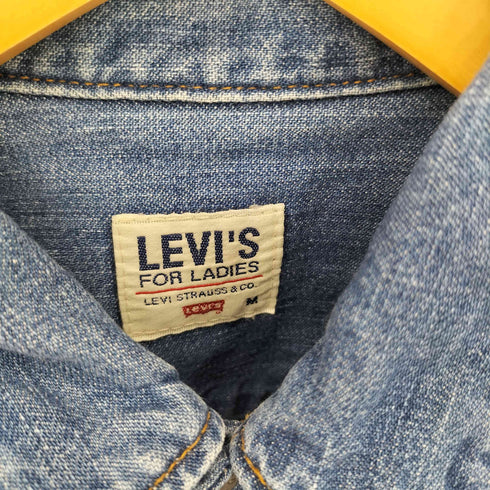 リーバイス Levis 90S FOR Ladies デニムシャツ ロングスリーブ レディース import:M