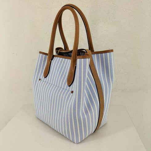 ポロバイラルフローレン Polo by RALPH LAUREN Striped Canvas Medium Bellport Tote メンズ ONE SIZE