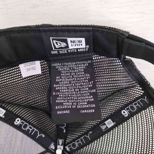 ニューエラ NEW ERA 9FORTY メッシュ切り替え 6パネルキャップ メンズ ONE SIZE