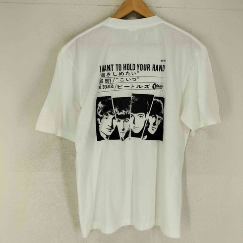 プリントスター printstar I WANT TO HOLD YOUR HAND 両面プリントクルーネックTシャツ メンズ M