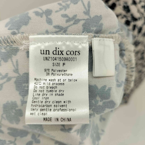 アンディコール un dix cors 24SS 小花柄ティアードワンピース レディース FREE