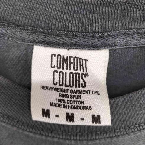 コンフォートカラーズ COMFORT COLORS NEE 生命謳歌 両面プリントクルーネックTシャツ メンズ M