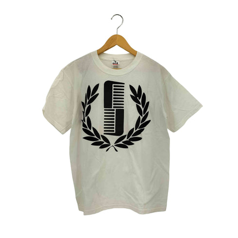 アンビル Anvil syndicate barber shop 両面プリントS/S Tシャツ メンズ M