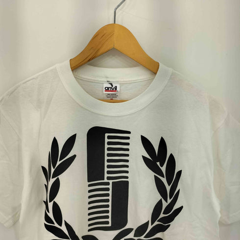アンビル Anvil syndicate barber shop 両面プリントS/S Tシャツ メンズ M