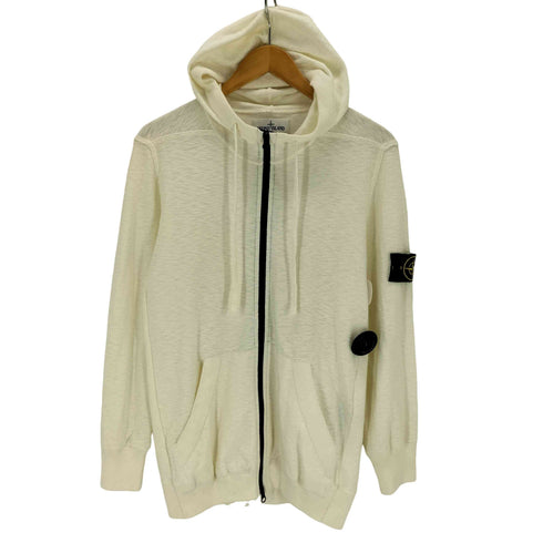 ストーンアイランド STONE ISLAND 18SS ナイロン混ダブルジップコットンニットパーカー メンズ import:L