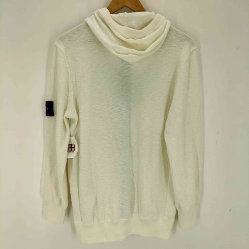 ストーンアイランド STONE ISLAND 18SS ナイロン混ダブルジップコットンニットパーカー メンズ import:L