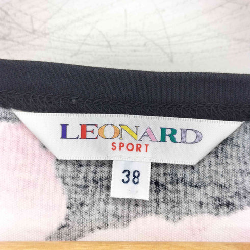 レオナールスポーツ LEONARD SPORT フラワープリントカットソー レディース JPN:38