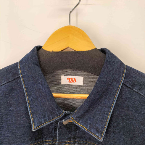 TXA Box-shaped Denim Jacket Washed Indigo 1st 型 デニムジャケット ファースト メンズ JPN:2