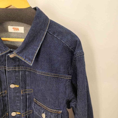 TXA Box-shaped Denim Jacket Washed Indigo 1st 型 デニムジャケット ファースト メンズ JPN:2