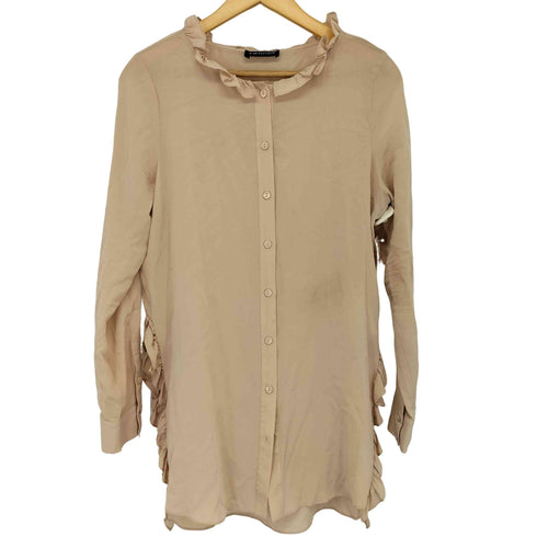 twinset シルクフリルシャツ レディース EUR:42