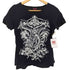 ユキトリイ YUKI TORII プリントクルーネックTシャツ レディース