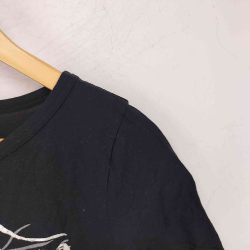 ユキトリイ YUKI TORII プリントクルーネックTシャツ レディース