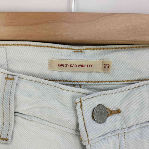 リーバイス Levis BAGGY DAD WIDE LEG ジーンズ ライトインディゴ レディース W23/L30