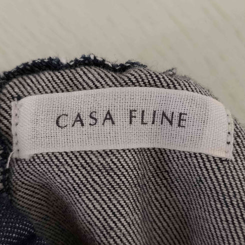 カーサフライン CASA FLINE フロントホックデニムロングワンピース レディース FREE