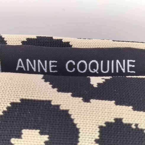 アンコキーヌ anne coquine 洗えるリサイクルニット トートバッグ レディース