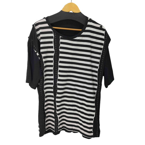 グラウンドワイ Ground Y ボーダー3wayTシャツ メンズ JPN:3