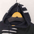 グラウンドワイ Ground Y Triangle random border Big Sleeves hoodie メンズ JPN:3