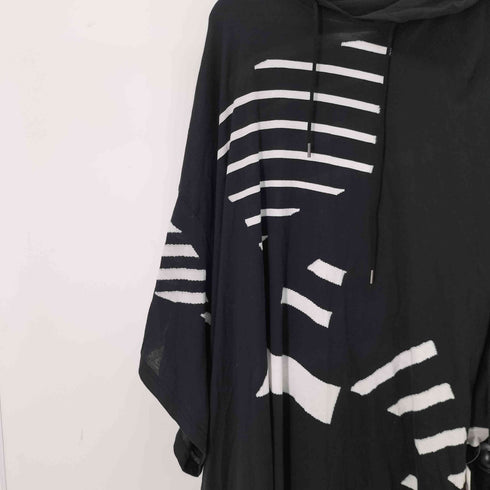 グラウンドワイ Ground Y Triangle random border Big Sleeves hoodie メンズ JPN:3