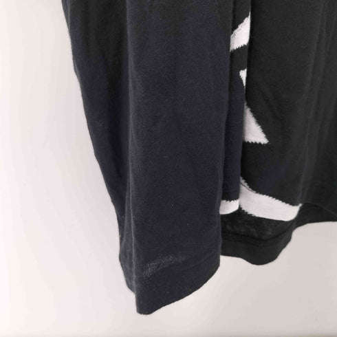 グラウンドワイ Ground Y Triangle random border Big Sleeves hoodie メンズ JPN:3