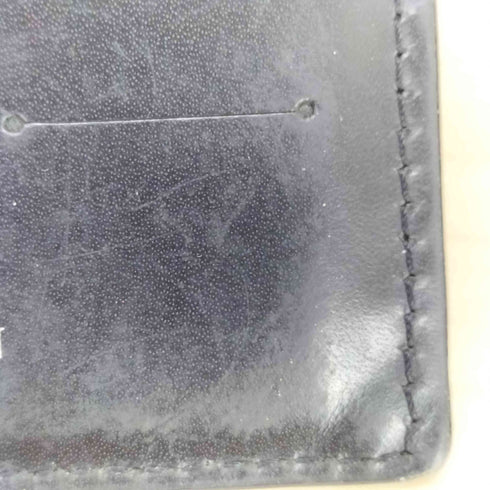 プリティーグリーン Pretty Green ロゴ 刻印 スタッズ レザー カード ケース パス ケース メンズ