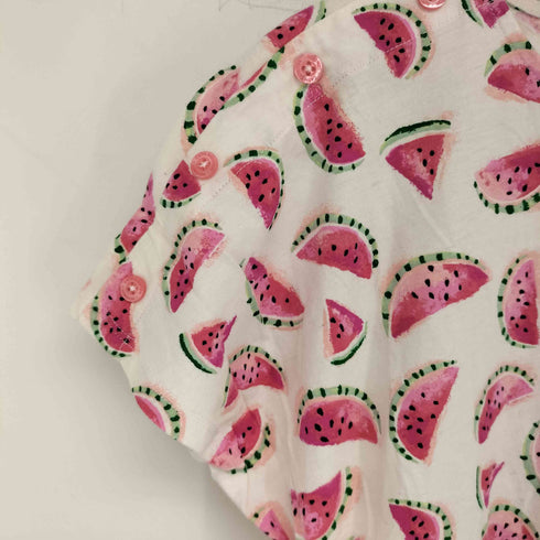 キャスキッドソン Cath Kidston スイカ柄ワンピース レディース US:12