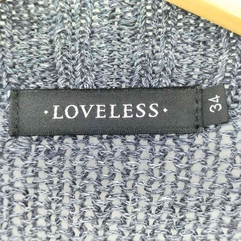 ラブレス LOVELESS リネン カーディガン レディース JPN:34