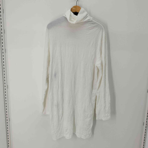 グラウンドワイ Ground Y C/PE WASHER JERSEY BUTTON OPENED BIG TURTLENECK CUT SEW メンズ JPN:3
