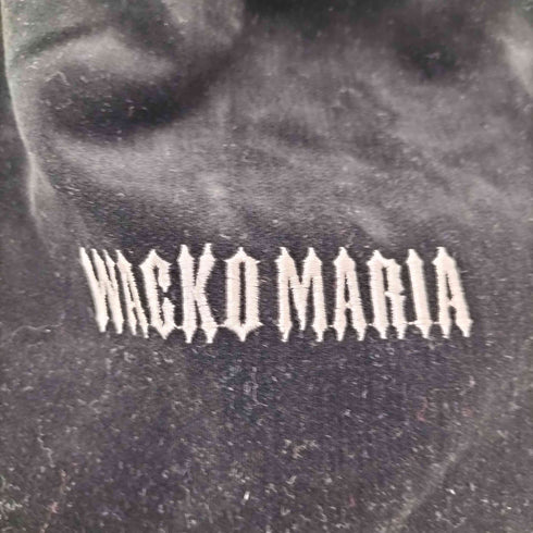 ワコマリア WACKO MARIA VELOUR DRAWSTRING BAG ベロア ドローストリング バッグ 巾着バッグ メンズ