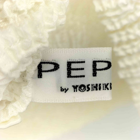 ヨシキヒシヌマ PEPLUM by YOSHIKI HISHINUMA プリーツカットソー レディース JPN:2