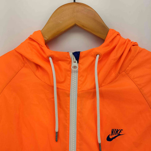 ナイキ NIKE 00S グレータグ ロゴ プリント ジップアップ ナイロン パーカー メンズ import:S