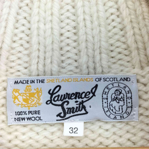 laurence smith ハイネック ニットベスト レディース 32