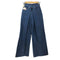 ジョンローレンスサリバン JOHN LAWRENCE SULLIVAN Rigid denim wide pants リジット デニム ワイド パンツ レディース JPN:S