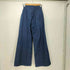 ジョンローレンスサリバン JOHN LAWRENCE SULLIVAN Rigid denim wide pants リジット デニム ワイド パンツ レディース JPN:S