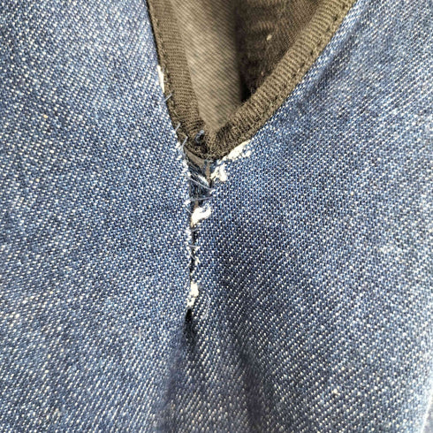 ジョンローレンスサリバン JOHN LAWRENCE SULLIVAN Rigid denim wide pants リジット デニム ワイド パンツ レディース JPN:S