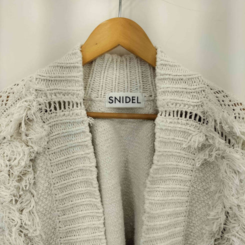 スナイデル snidel ルーズカーディガン レディース F