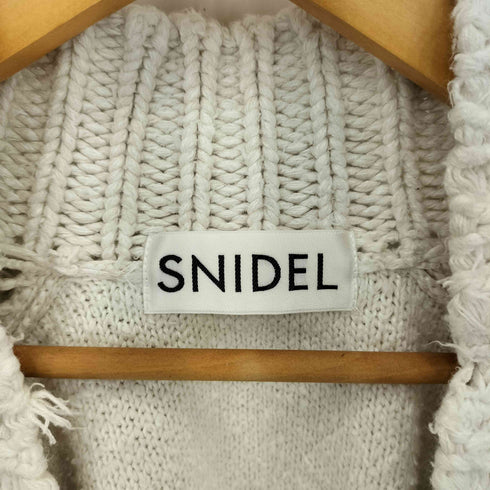 スナイデル snidel ルーズカーディガン レディース F