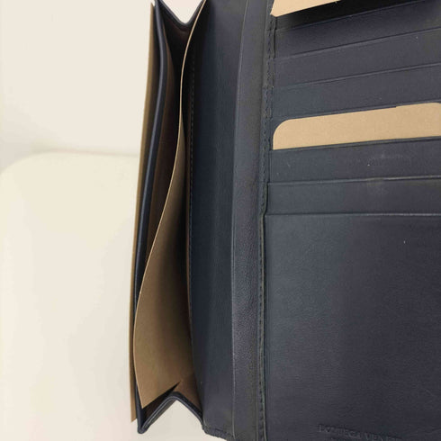 ボッテガヴェネタ BOTTEGA VENETA イントレチャート 二つ折り長財布 メンズ