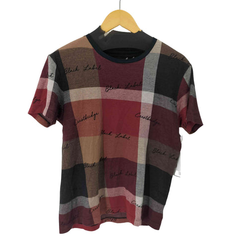 ブラックレーベルクレストブリッジ BLACK LABEL CRESTBRIDGE ビッグスケールクレストブリッジチェックロゴプリントT メンズ M
