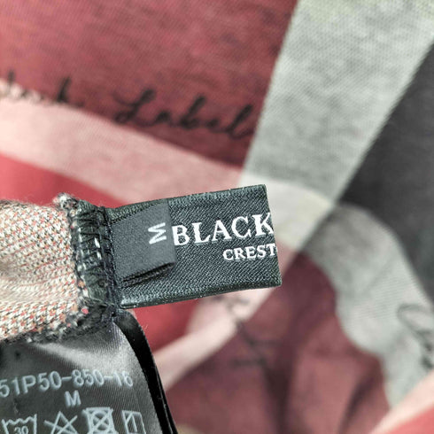 ブラックレーベルクレストブリッジ BLACK LABEL CRESTBRIDGE ビッグスケールクレストブリッジチェックロゴプリントT メンズ M
