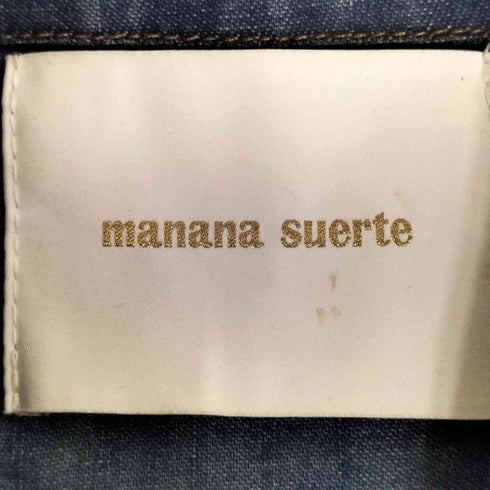 マナナ MANANA manana suerte SPECIAL EDITION デニムロングコート レディース FREE