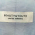 ビューティーアンドユースユナイテッドアローズ BEAUTY & YOUTH UNITED ARROWS コットンWカフバンドカラーロングシャツ レディース FREE