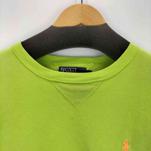 ポロバイラルフローレン Polo by RALPH LAUREN スモールポニー刺繍 前V 鹿の子L/Sカットソー メンズ JPN:M