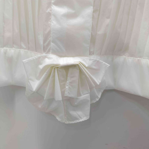 ミキオサカベ MIKIOSAKABE 20SS 花柄 総柄 タック プリーツ シアー ナイロン ブルゾン ジャケット レディース FREE