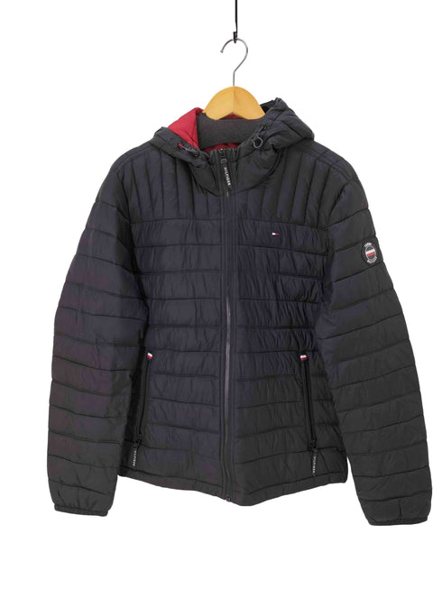 トミーヒルフィガー TOMMY HILFIGER 中綿 フーデットジャケット メンズ import:M