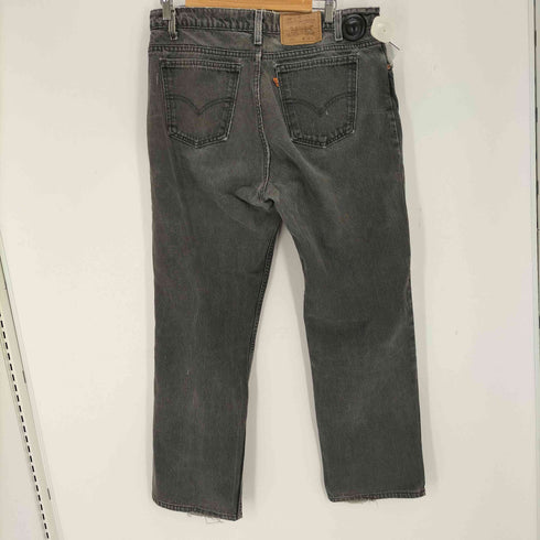 リーバイス Levis 90S MADE IN USA ボタン裏575刻印 オレンジタブ 517 ブラックデニムパンツ メンズ W38 L32