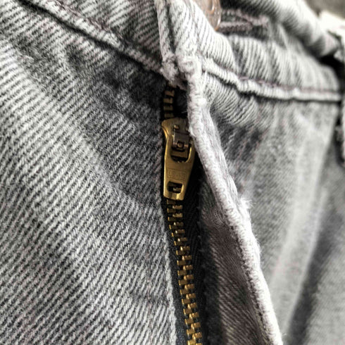 リーバイス Levis 90S MADE IN USA ボタン裏575刻印 オレンジタブ 517 ブラックデニムパンツ メンズ W38 L32
