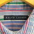 ラルフローレン RALPH LAUREN 袖ポニー刺繍 カラフルストライプ 長袖シャツ レディース JPN:11号